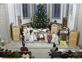 Kinderchristmette mit Krippenspiel (© Karl-Franz Thiede)